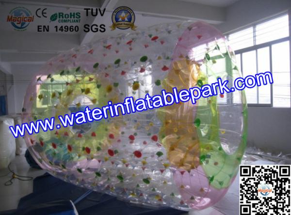 Giant Inflatable Roller Ball , 1.0mm PVC Inflatable Zorb Ball For Beach Sport