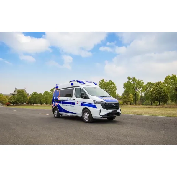 Ford New or Used 4X2 Diesel LHD/Rhd High-Tech Quality Mobile Emergency Medical Response Vehicle Ambulance