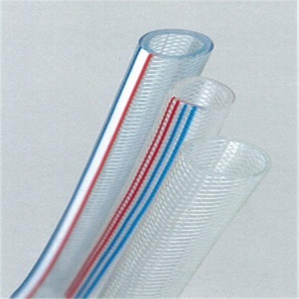 Industrial small diameter 1 inch polyester reinforced pvc fiber flexible plastic drain water clean washer hose pipe