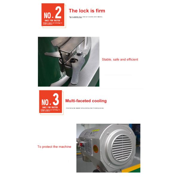 High Speed Planetary Dough Mixer Machine with 3 Types Beaters and Stainess Steel Bowl