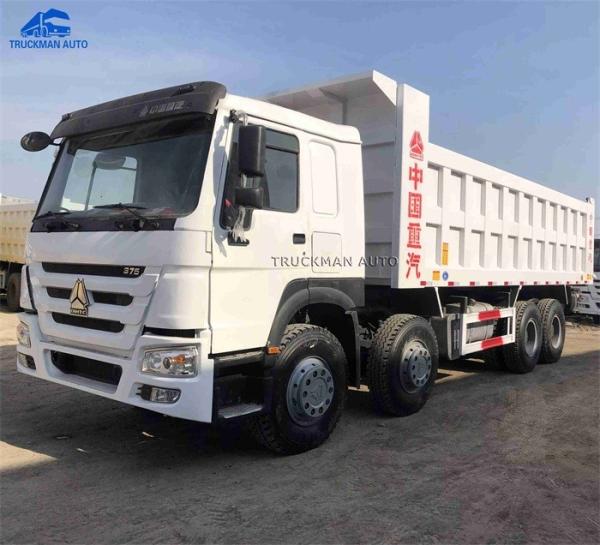 2016 Howo 8x4 Second Hand Dump Truck With Mileage 50000 Kms