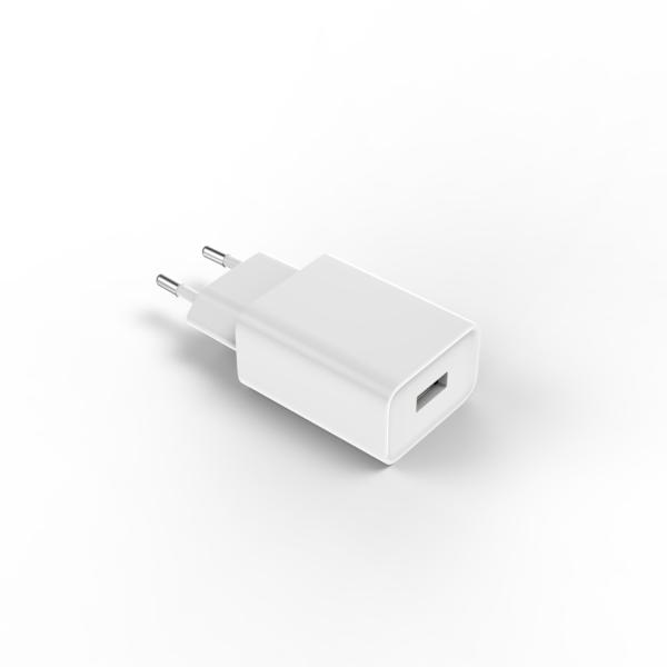 CE ErP Fireproof PC 5V2.4A European Usb Wall Charger