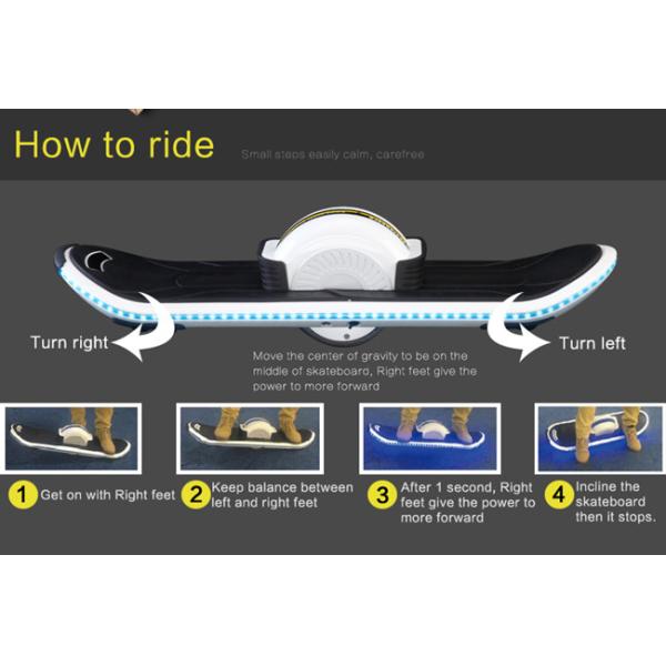 350w Standing Smart Electric One Wheel Skateboard Time Saving