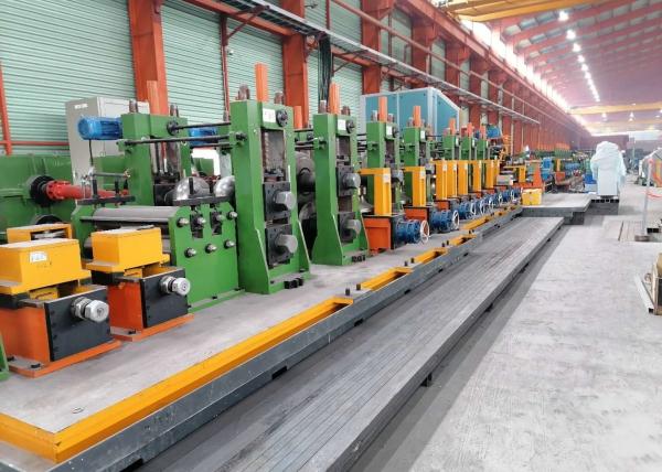 ERW Steel Pipe Production Line for Round Square Rectangular Pipes