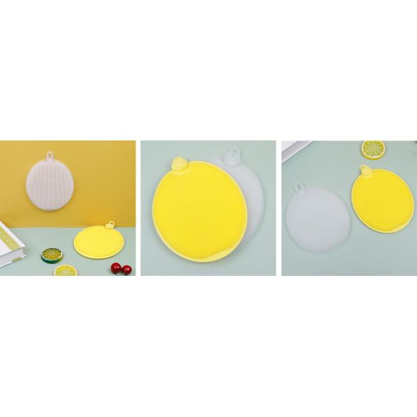 Multifunction Dish Cleaning Pad Sponge Kitchen Silicone Brush For Washing Dishes