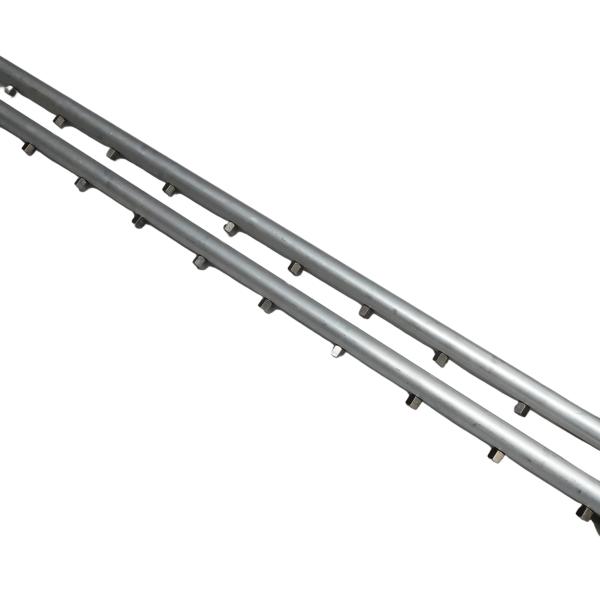 Tige de pulvérisation moyenne haute pression pour véhicules d'assainissement Zoomlion 5160 – Alliage d'aluminium 2,2 m, aide la buse d'aspiration au nettoyage des taches routières