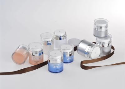 Empty ABS 50ml Airless Pump Bottles / Custom Cosmetic Bottles