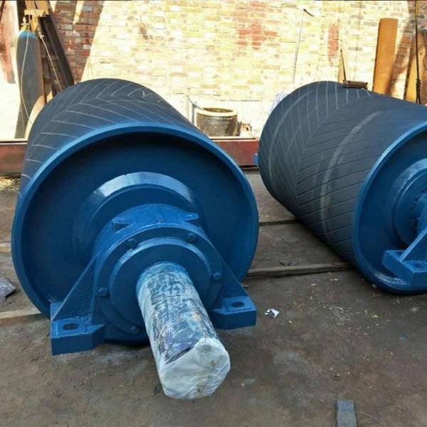 Low Shaking 1000mm Conveyor Belt Drive Pulley For Petro Industry