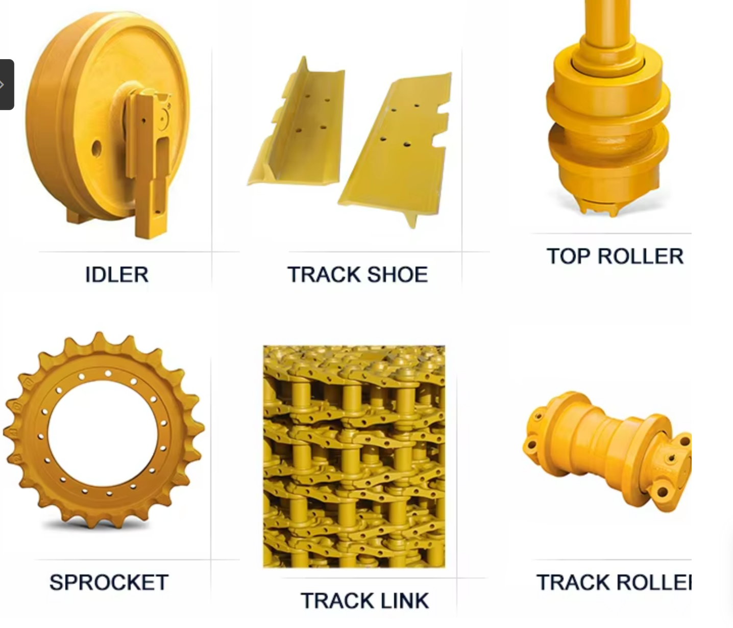 Undercarriage Front Idler Wheel for Komatsu PC20 PC30 PC40 PC50 PC55 PC60-6 PC100-5 PC120 PC200-5