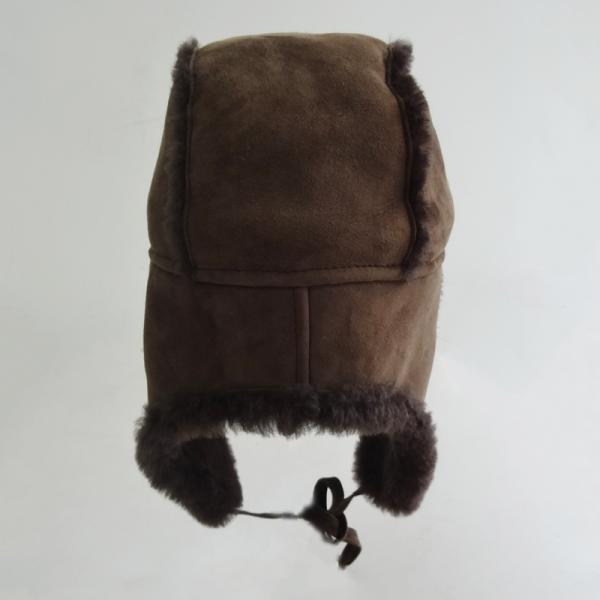 Russian Winter Earflaps Australian Shearling Sheepskin Men Women Ushanka Trapper Hat