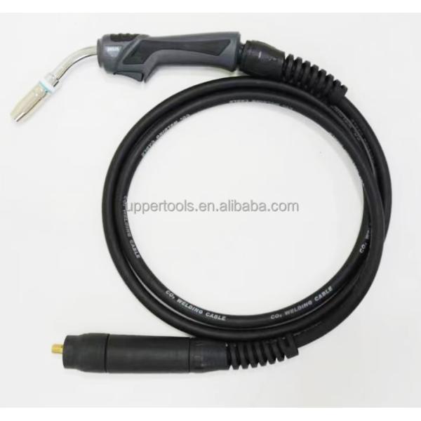 Máquinas de soldadura de acero inoxidable y plástico 24KD Negro 16ft MIG aire enfriado antorcha de soldadura