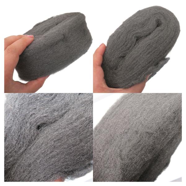 Steel Wool Fill Fabric DIY Kit Ideal for Cleaning Rust Removal and More Grade 0000