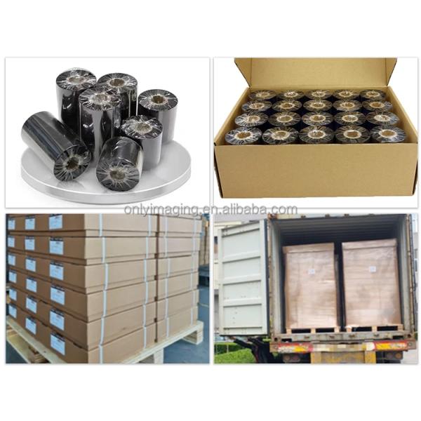 Internationally Renowned Washing Label Foil Ribbon Resin Ribbon for Printer Ribbons