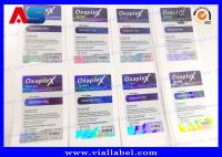La bouteille stéroïde olographe marque le label de la fiole 10ml avec différents noms et couleurs de produit