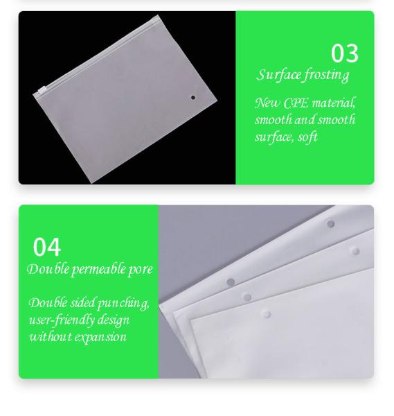 Frosted Zipper Packaging Bags Plastic Self Sealing Bags Clothing Zipper Bags
