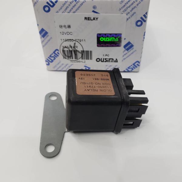 Двигатель экскаватора реле 12V 119650-77911 таймера свечи накаливания YANMAR подходящий