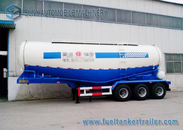 High Performance 45000 L Dry Bulk Tank Trailer 3 Axles Cement Semi Trailer