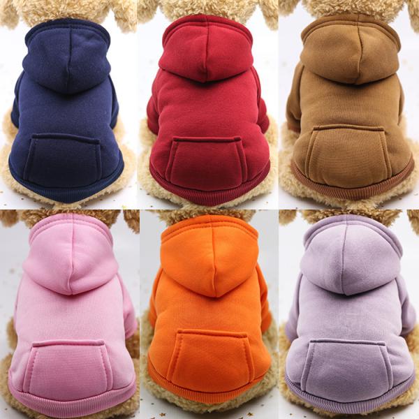 OEM Cotton Fleece Pets Wearing Clothes Pet Hoodies Soft Dog Sweaters