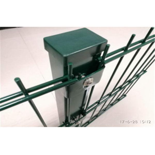 Metal 868 656 Double Welded Wire Mesh Fencing Panels Green Color For Garden