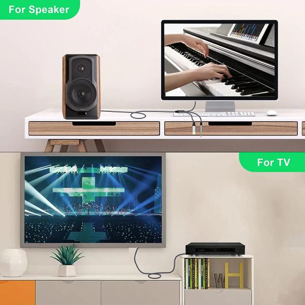 Автомобильный аудио-кабель 3.5 мм Золото 3 в 18 пин для Samsung Iphone