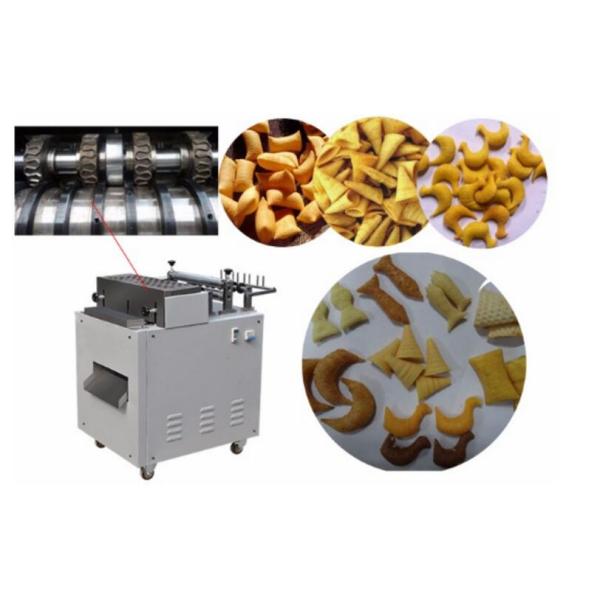 Commercial Food Processing Equipment , Fried Bugles Snacks Manufacturing Machine