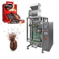 Máquina de embalaje de polvo de café de varios carriles