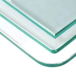 8mm Silk Screen Float Glass Sheet Display Cabinet Glass