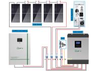 Sistema de energía solar híbrido solar del sistema eléctrico 5kw 10kw 20kw del uso en el hogar