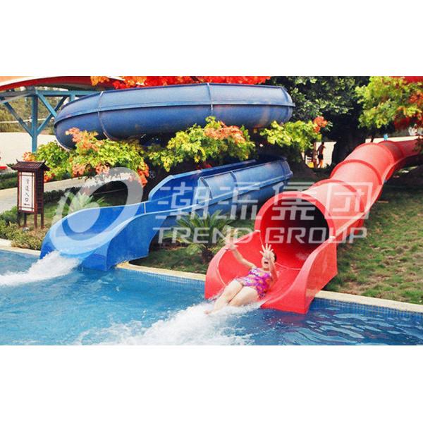 Крутая комбинация водных горок спирали праздника с 4 майнами для на открытом воздухе аквапарк