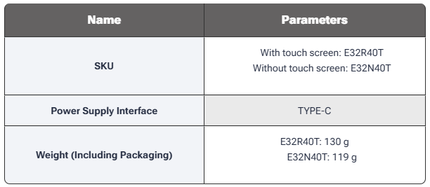 4-inch ESP32 Development Board with 320x480 Resolution Smart Display Screen Featuring WiFi Bluetooth and Resistive Touch