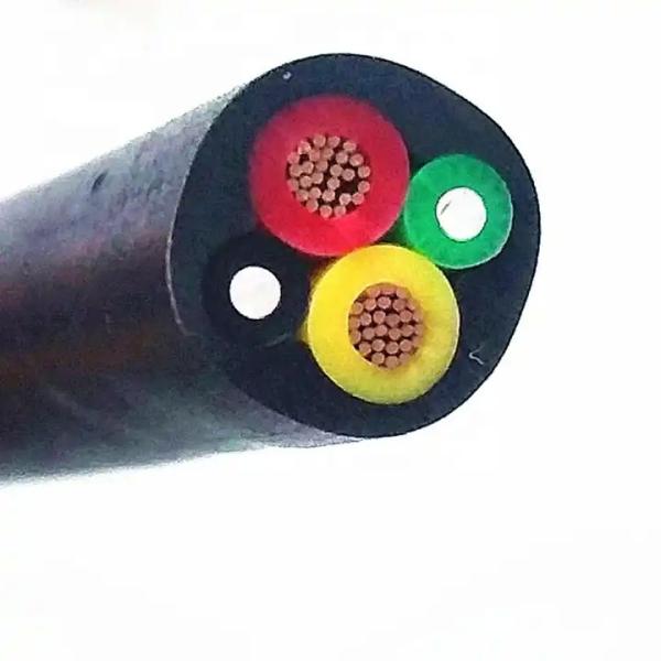 Corning Hybrid Fiber Optic Cable Waterproof With Bare Copper Conductor