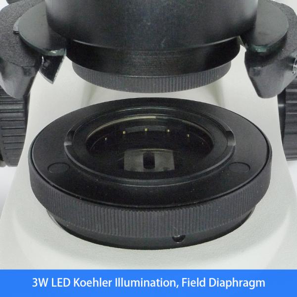 Mechanical Trinocualr Laboratory Metal Microscope Double Layer LED OPTO-EDU A12.2602 400X