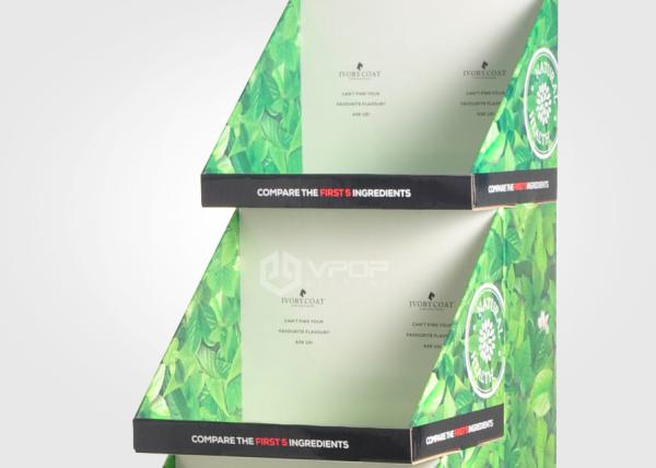 Light Weight Printed Cardboard Display Stands Easy - Assembling For False Eyelashes