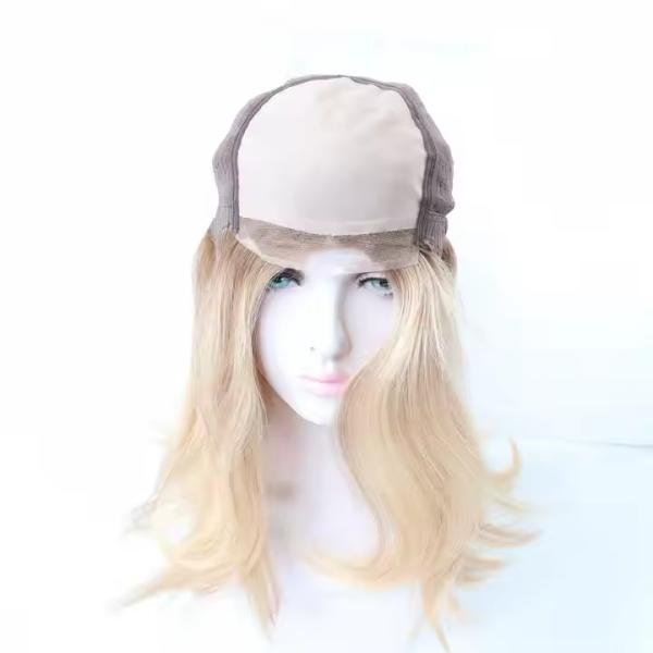 Mono Top Lace Front Wigs 14 Straight 100% RAW Cuticle European Remy Human Hair Alopecia Wigs for Women Medical Wigs