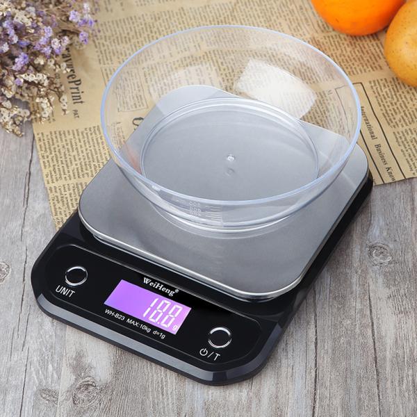 Échelle numérique de poids de la médecine hospitalière alimentée par batterie 0.1g Poids maximum recommandé 50kg Weiheng WH-B23