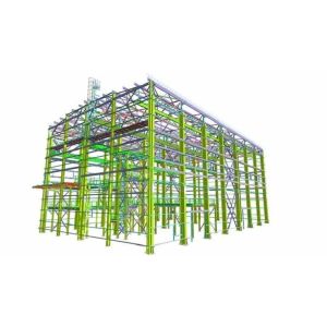 Professional Steel Structure Detailing Services Optimized Via TEKLA 3D Modeling