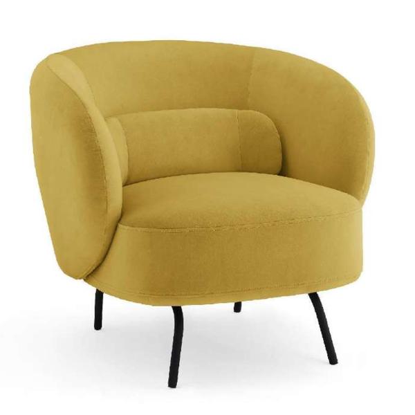 Foldable Fabric Single Sitting Sofa , Antiwear Single Person Couch Chair