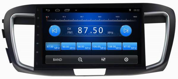 Ouchuangbo car video multimedia player android 8.1 for Honda Accord 9 (2.0 Low) with gps navigation  MP3 MP4 SWC