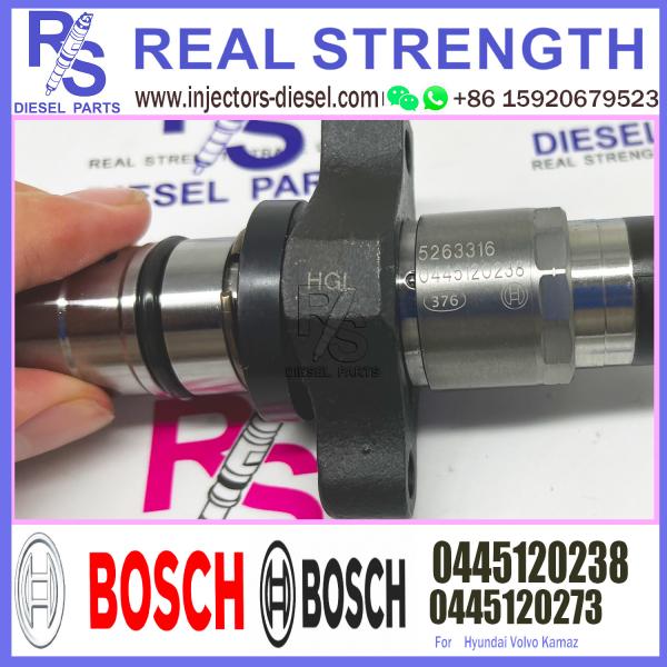 Injetor de combustível diesel comum 0445120238 de Bosch do trilho para Cummins Engine