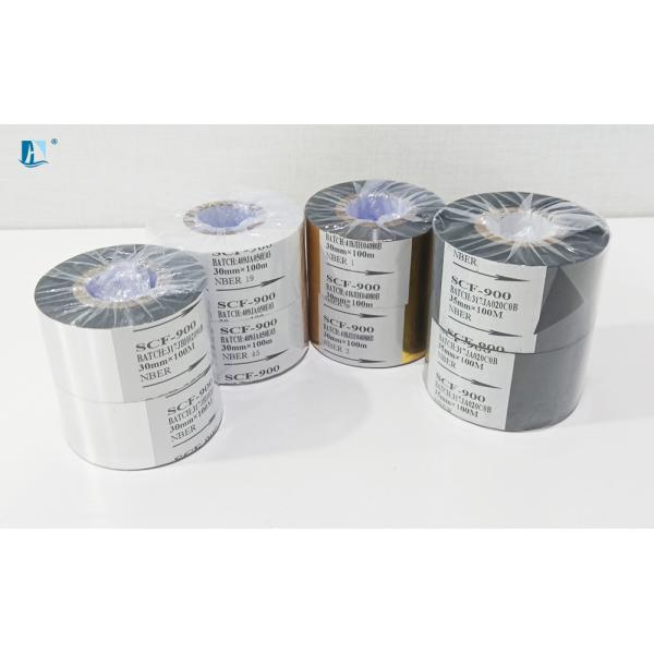 Generic A Grade Hot Stamping Foil for Heat Stamping in SCF900 Scratch Resistant Black