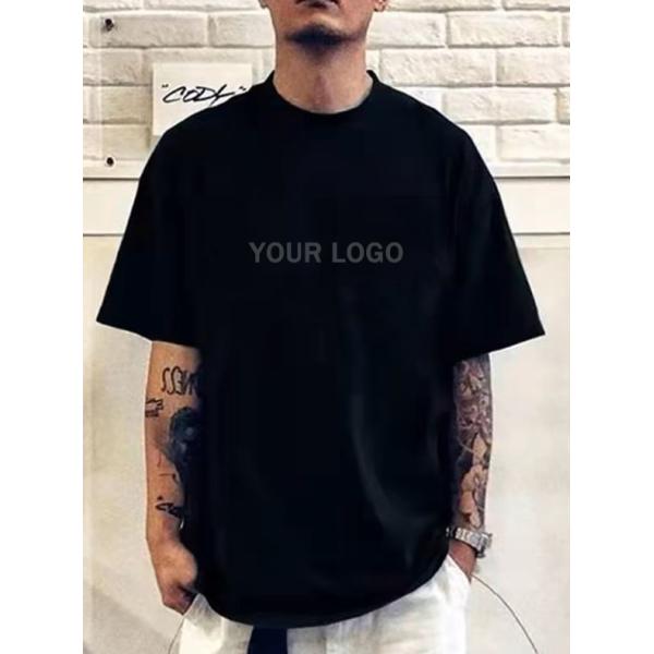 Custom Printed Cotton T-Shirts OEM ODM Anti-Shrink Needle Detection Plus Sizes