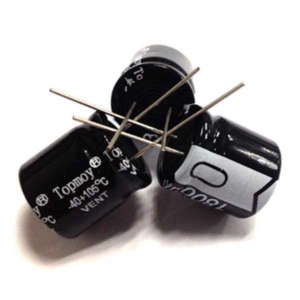 5000hrs High Ripple Capacitor Radial Aluminum Electrolytic 6.8uF 400V 10*13 105℃