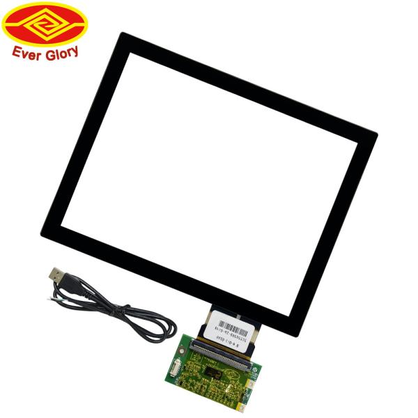 Military Grade 8.4 Inch Waterproof Touch Screens TFT Type For Industrial