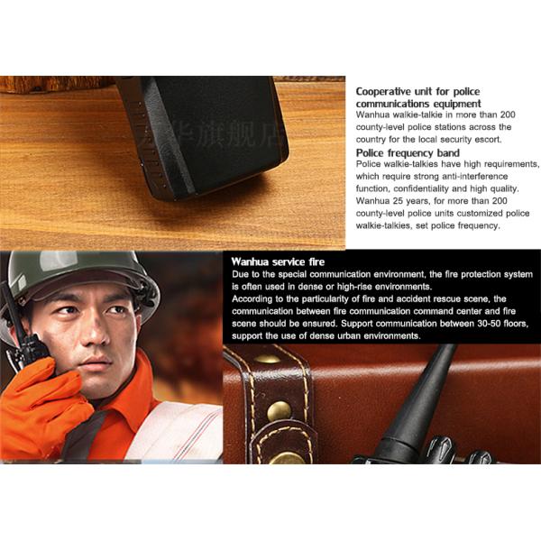 2W UHF Walkie-Talkie Radios for Customization and Long Range Communication Wanhua WH27G