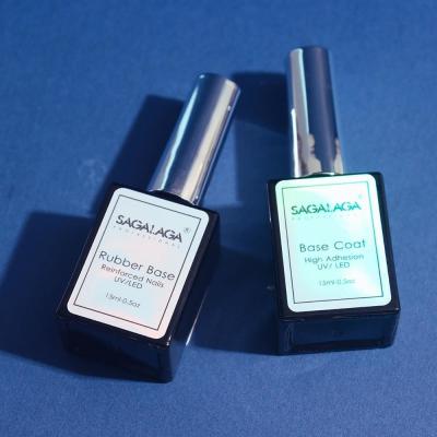 Revolutionize Your Nail Routine with SAGALAGA Base Gel Polish Set Clear Color Functional Gel Base Coat and Top Coat