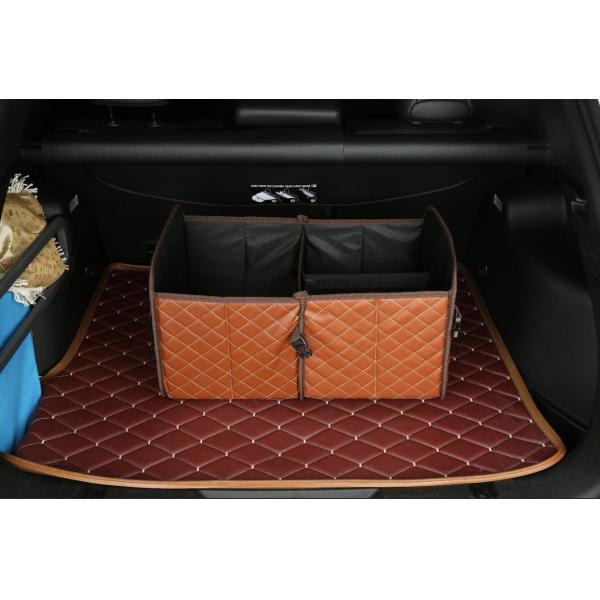Waterproof Pu Leather Car Seat Storage Organizer Waterproof Easy Installation