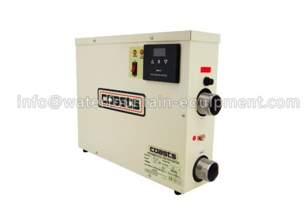 Durable Electric Water Swimming Pool Heaters 220V 5.5KW 2 Years Guarantee
