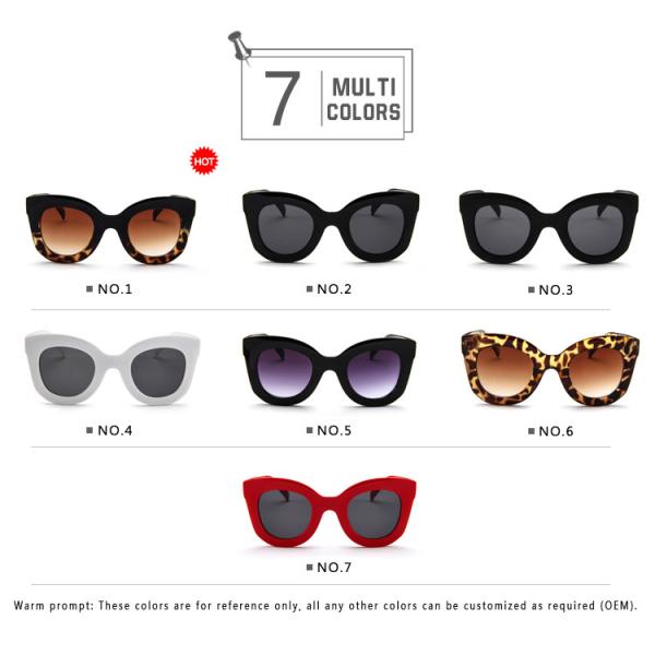 Butterfly Frame Sunglasses Fashionable Unisex Square Solaires