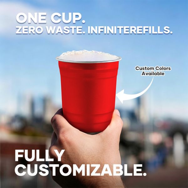 Premium Eco-Friendly Aluminum Cups (9oz / 270ml)