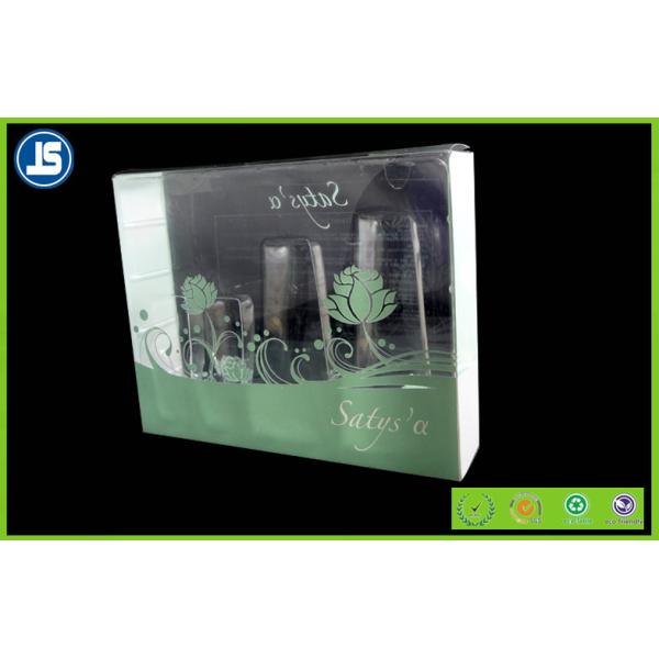 Makeup Box Stylish Professional Clear Acrylic Cosmetics Case , Cosmetic Sample Packaging